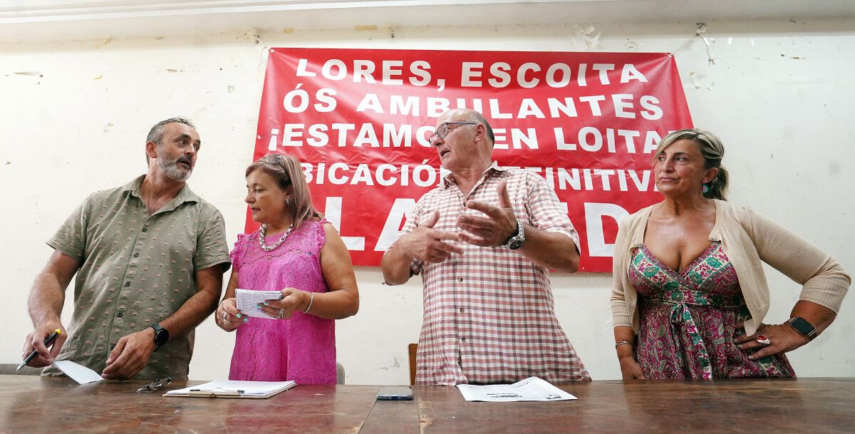 Fernando Castiñeira, Margarita González Bértola, José Luis Muiños Pardo y Milagros Cortés