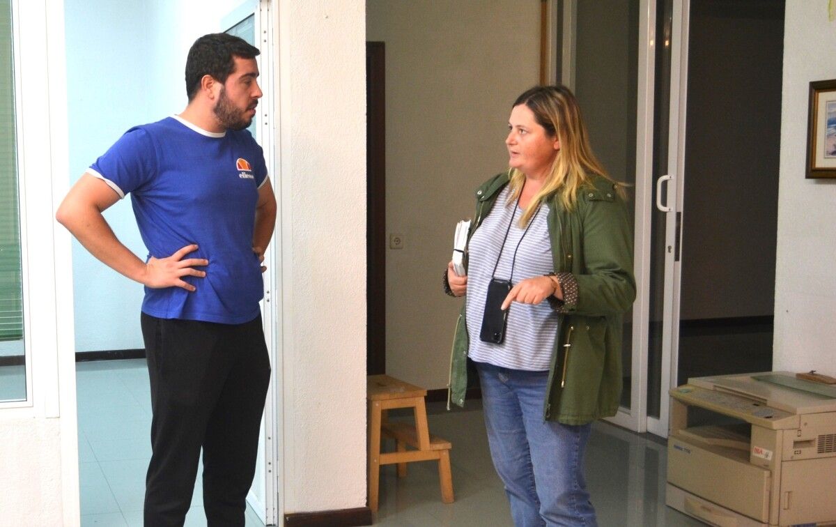 Laura Ogando, en las instalaciones del Servicio de Atención Temprana