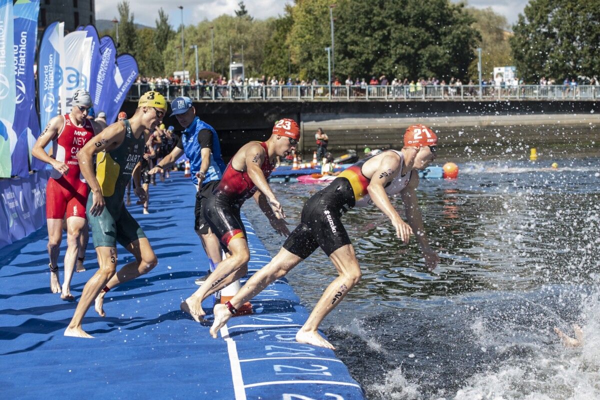 Carreira sub-23 masculina da Gran Final das Series Mundiais de Tríatlon