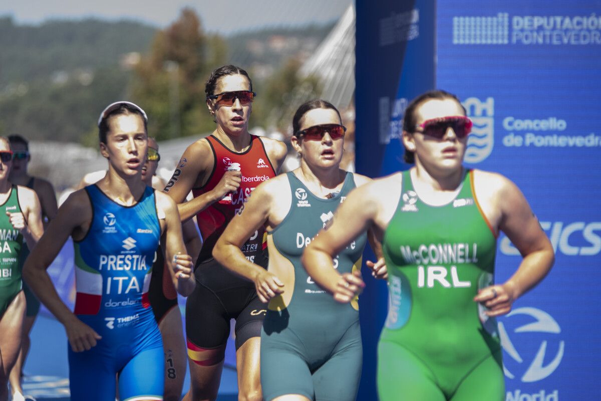 Carreira do Mundial Sub-23 Feminino de Tríatlon en Pontevedra