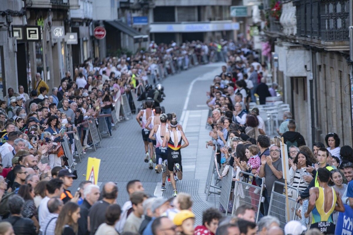 Carrera élite masculina de la Gran Final de las Series Mundiales de Triatlón en Pontevedra