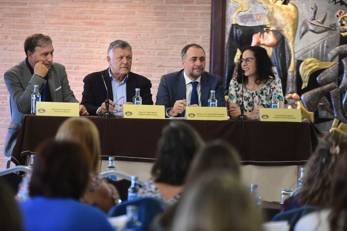 Inauguración de la XXI Jornada de enfermería sobre riesgo cardiovascular en Sanxenxo