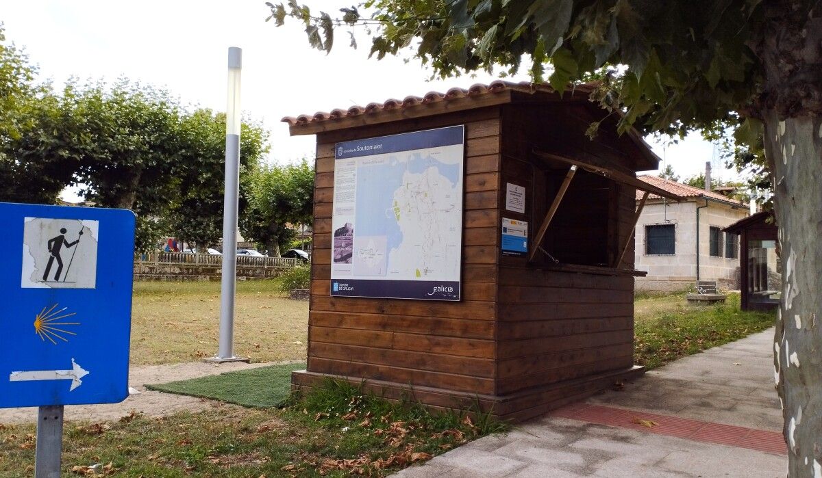 Oficina de Turismo de Soutomaior en el barrio de A Feira