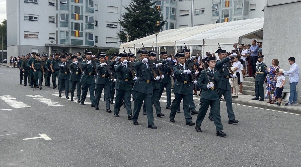 Actos de la patrona de la Guardia Civil en la comandancia de Pontevedra