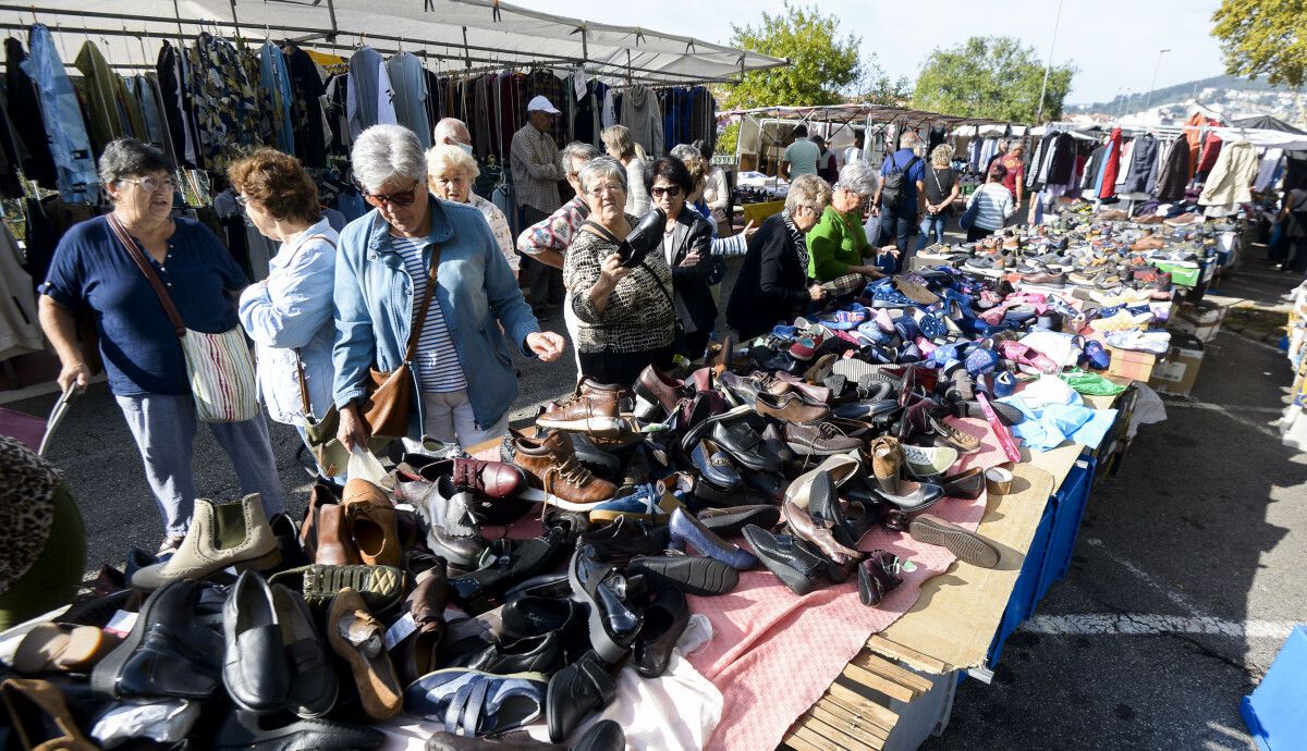 Feria ambulante de los sábados en Rafael Areses