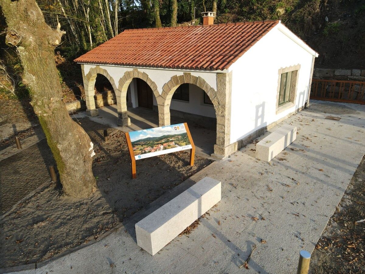 Albergue para peregrinos en el viejo refugio de pescadores de Carballedo