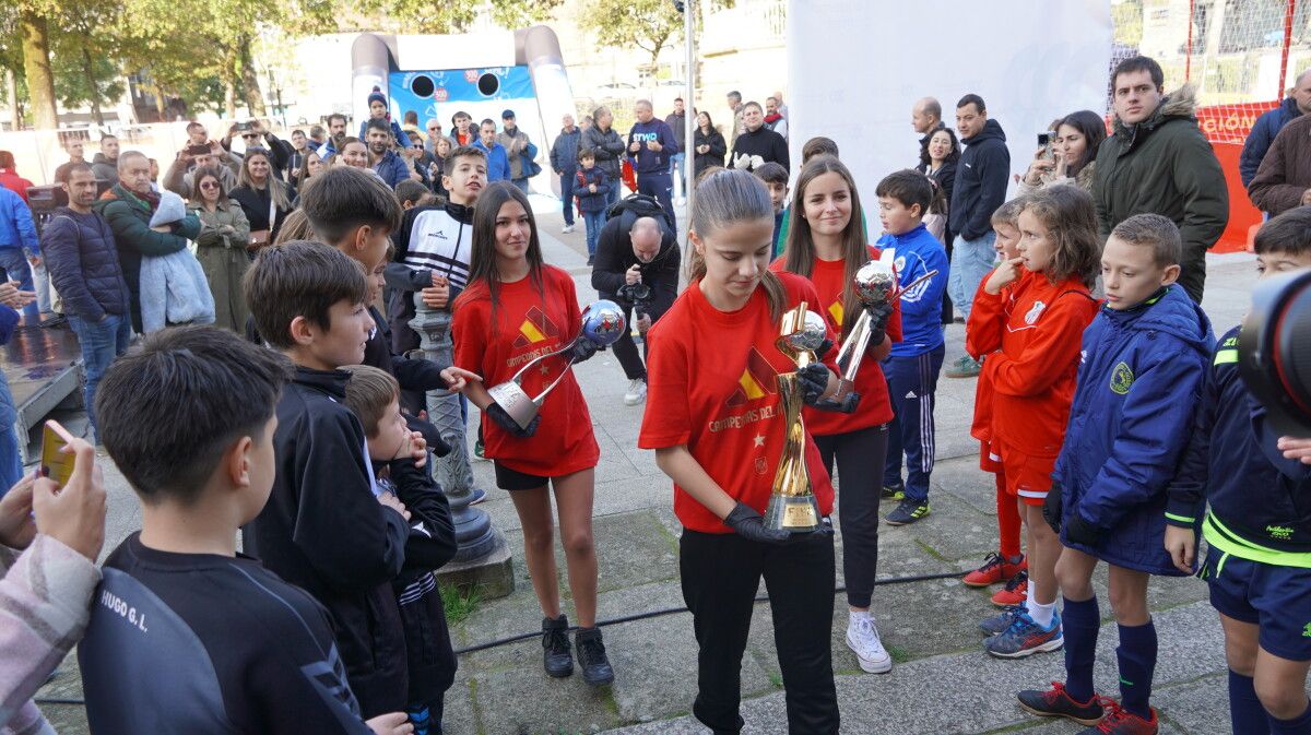 Apertura de la Fan Zone en Montero Ríos