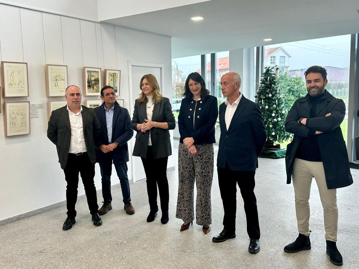 Inauguración de la muestra "Castelao grafista"