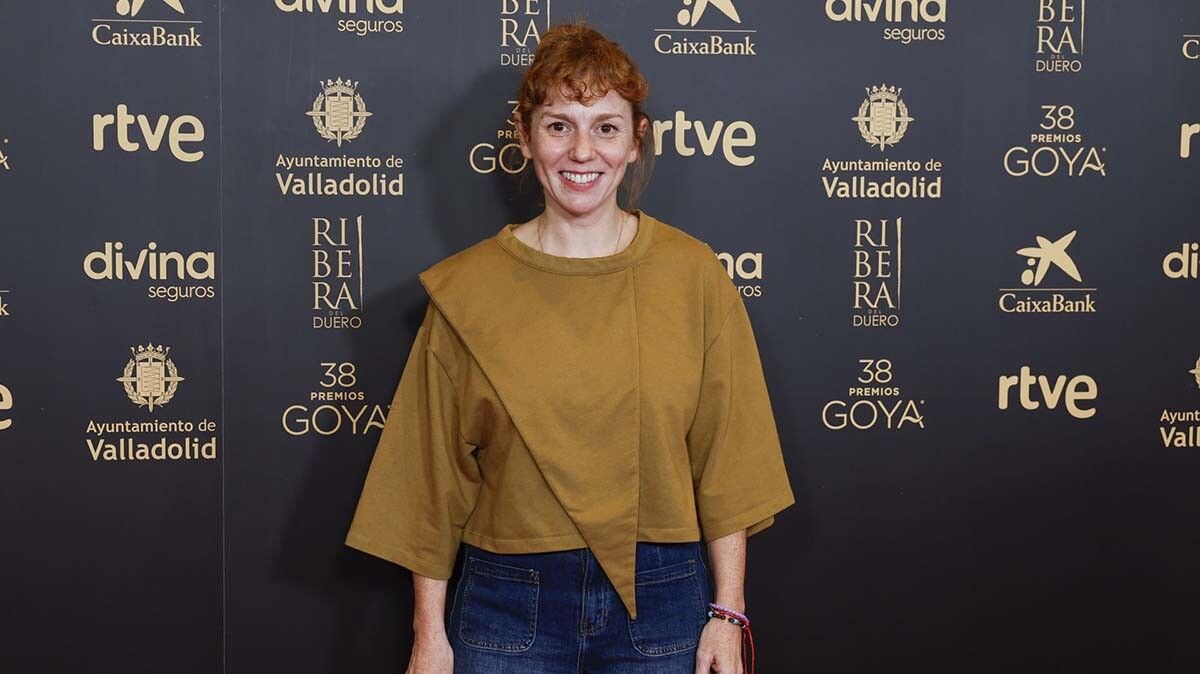 María Vázquez, nominada a mellor actriz por 'Matria' á súa chegada á Academia de Cine