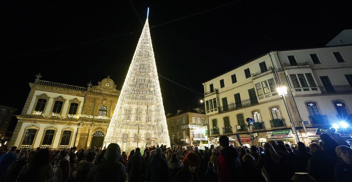 Iluminación de Navidad en Pontevedra 2023