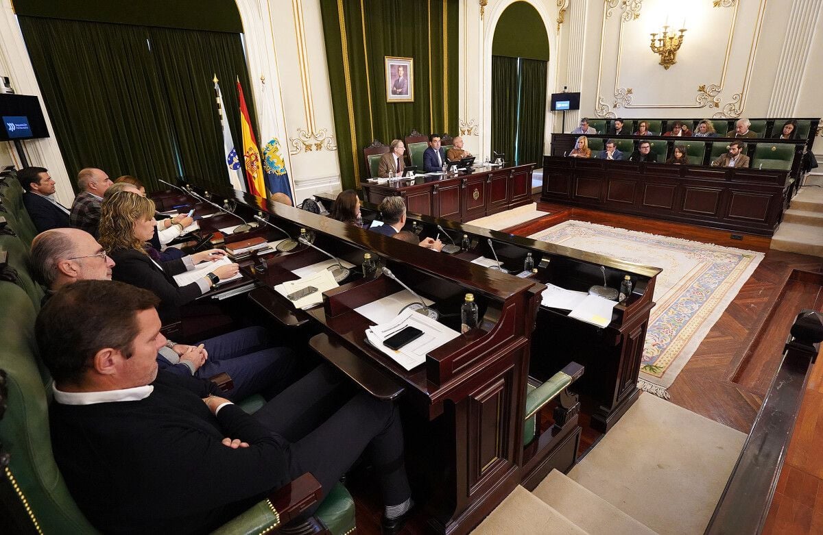 Pleno de la Deputación de Pontevedra