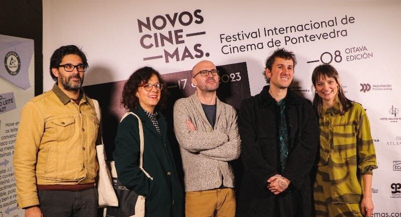 Santos Díaz, María Yáñez, Suso Novás, Ángel Filgueira e Lidia Veiga