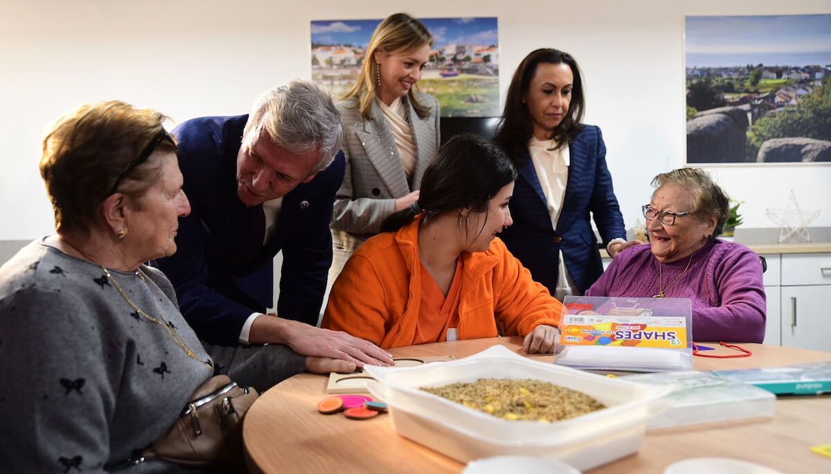 Inauguración del centro de día de Marín