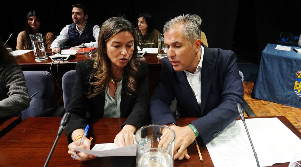 Pepa Pardo y Rafa Domínguez, del Partido Popular