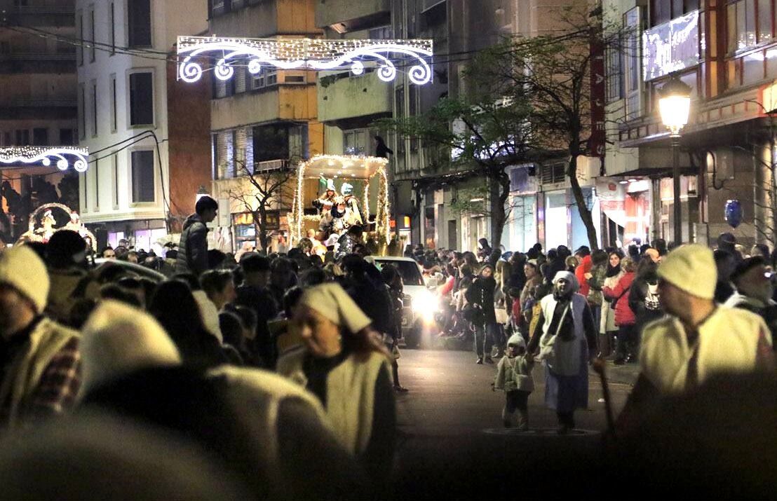 Cabalgata de Reyes Magos en Vilagarcía