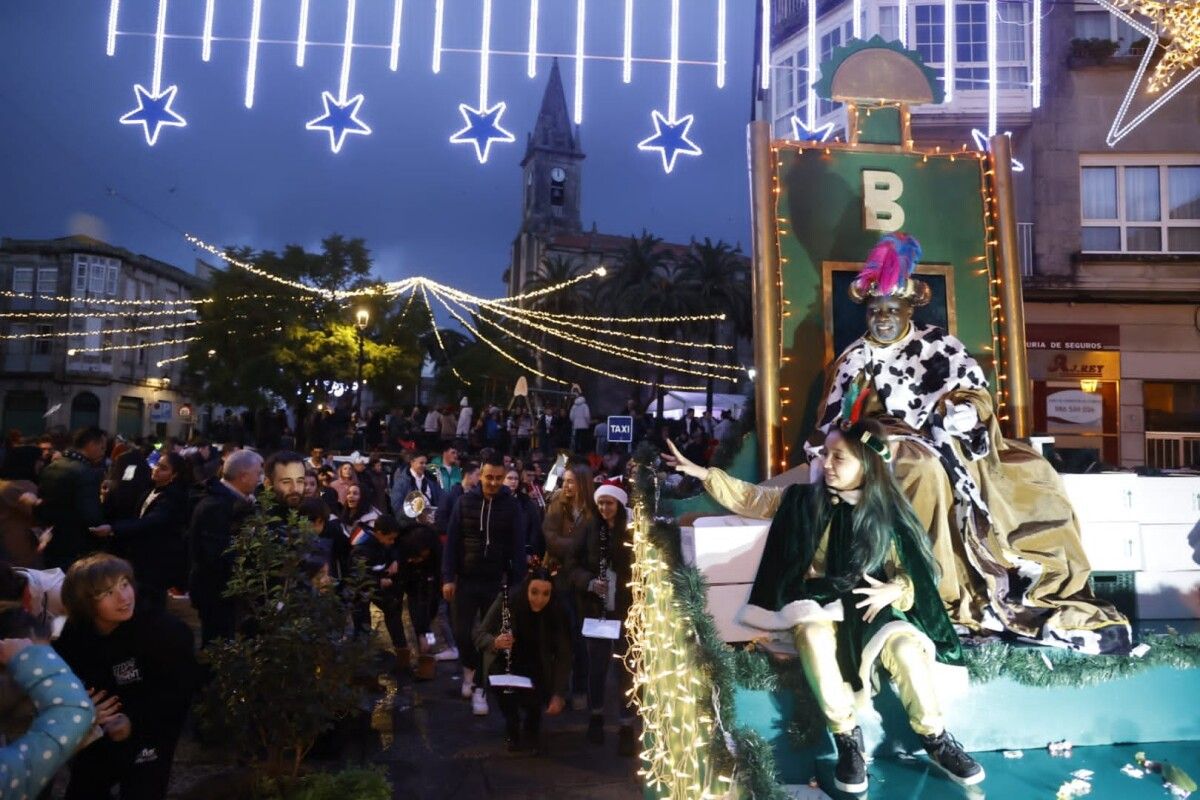 Cabalgata en Caldas de Reis... Magos