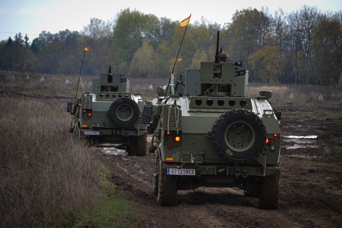 Ejercicios militares en Eslovaquia