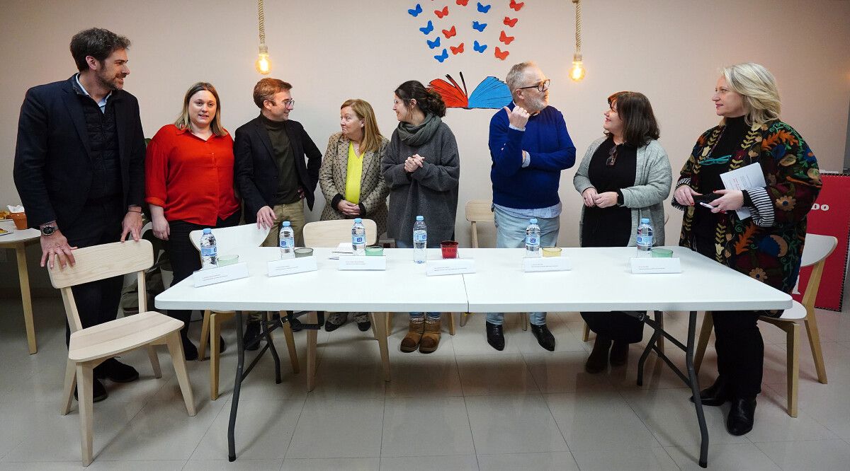 Josep Guzmán, Alicia Méndez, Antonio Morrondo, María Carmen Fuentes, Anabel Gulías, Juan Jose López, María José Lores y Alicia Pidre