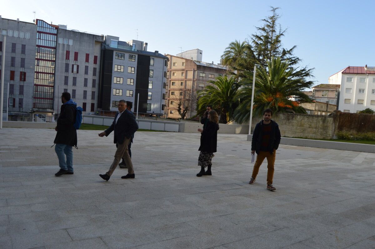 Visita a la Praza do Pazo