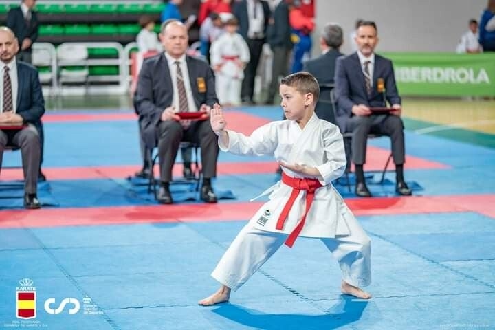 O Gimsport, na primeira xornada da Liga Nacional de Karate