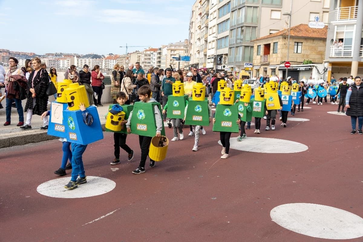 Desfile infantil do Entroido 2023 en Sanxenxo 