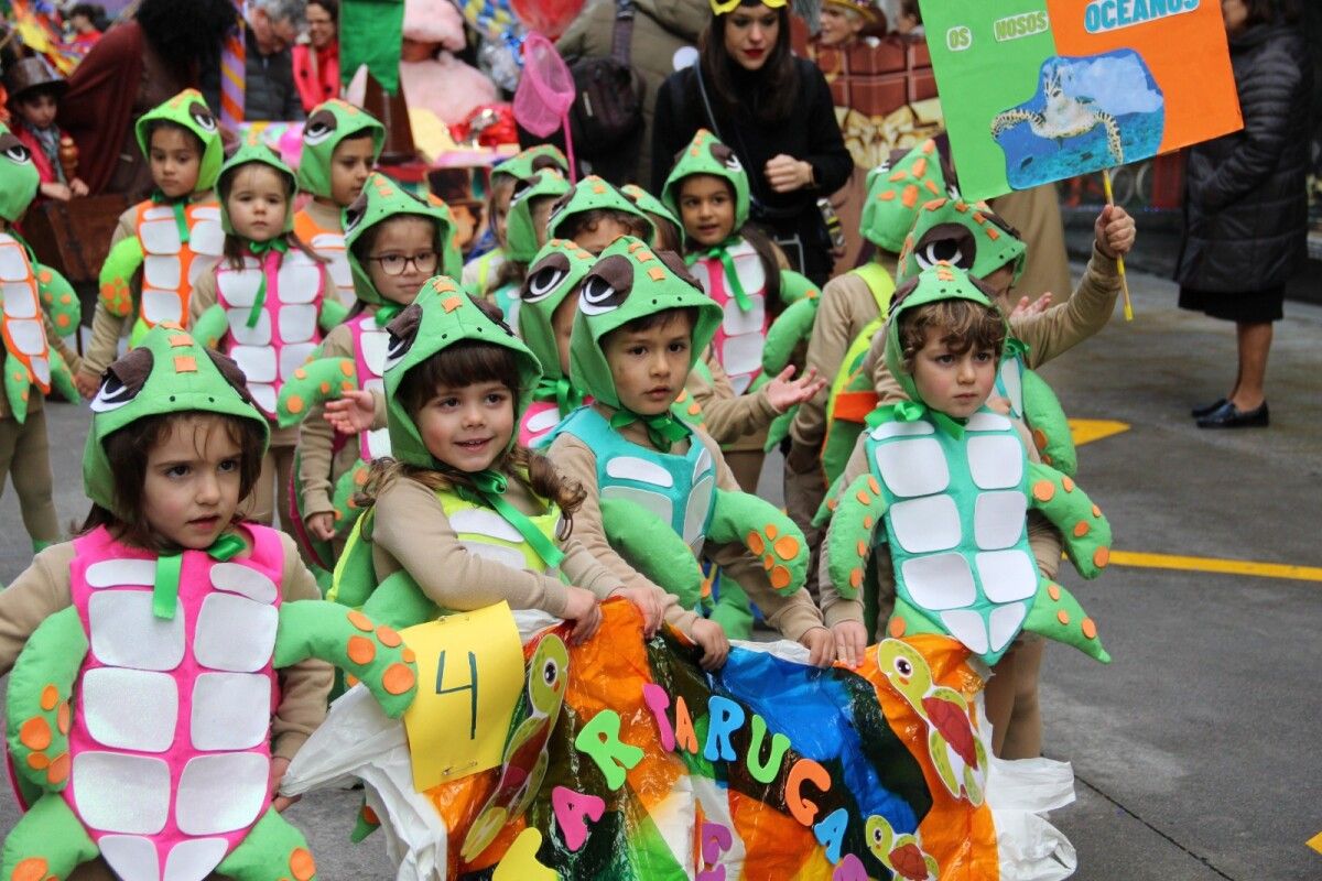 Desfile infantil del carnaval de Marín