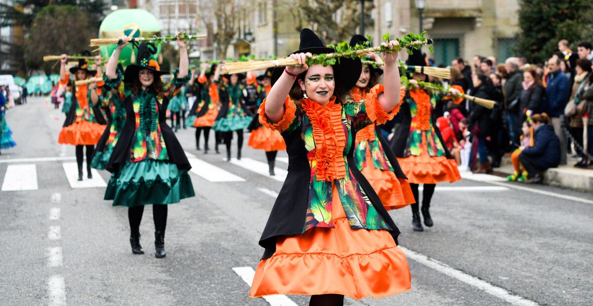 Desfile de disfraces del Entroido de Marín