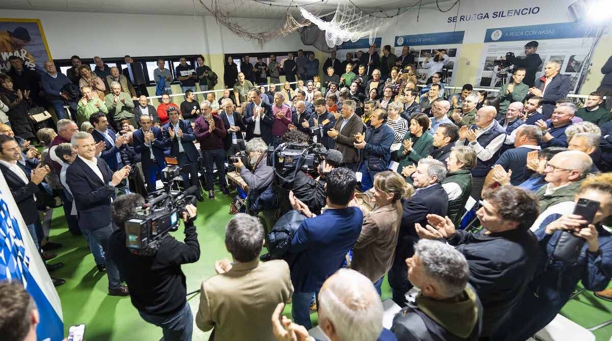 Rueda, no acto sectorial de pesca do PP en Portonovo