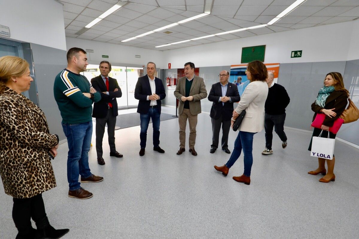 Visita del conselleiro de Educación al Centro Galego de Tecnificación Deportiva