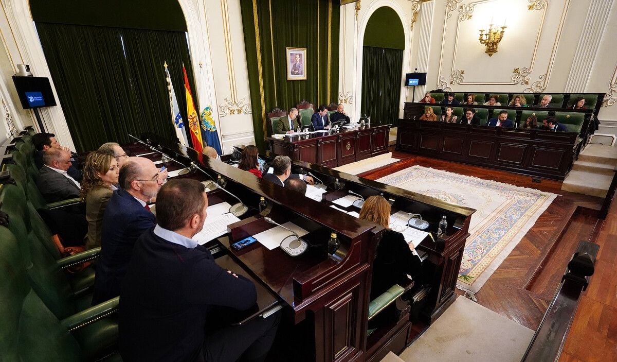 Pleno de la Deputación de Pontevedra