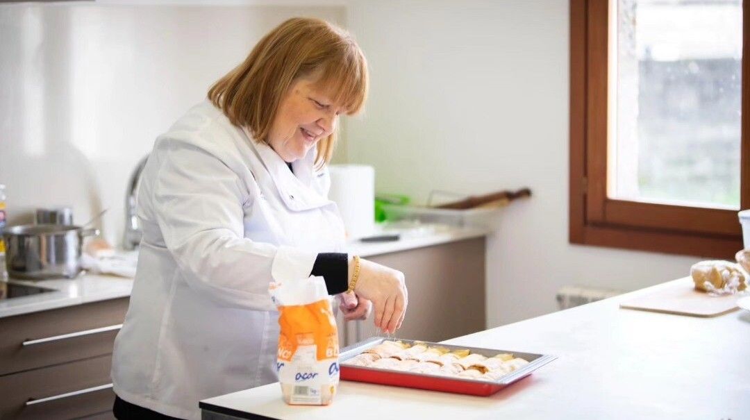 Exhibición de cocina de Tere Rico no Tapalacón