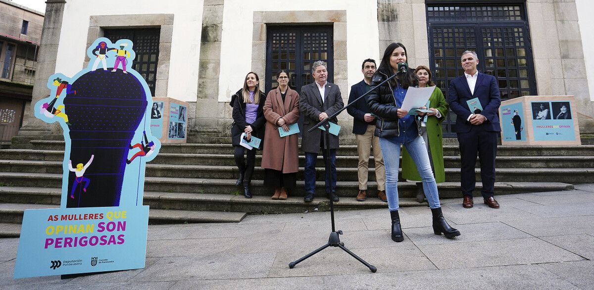 La periodista Diana López presenta el VII Encontro 'As mulleres que opinan son perigosas'