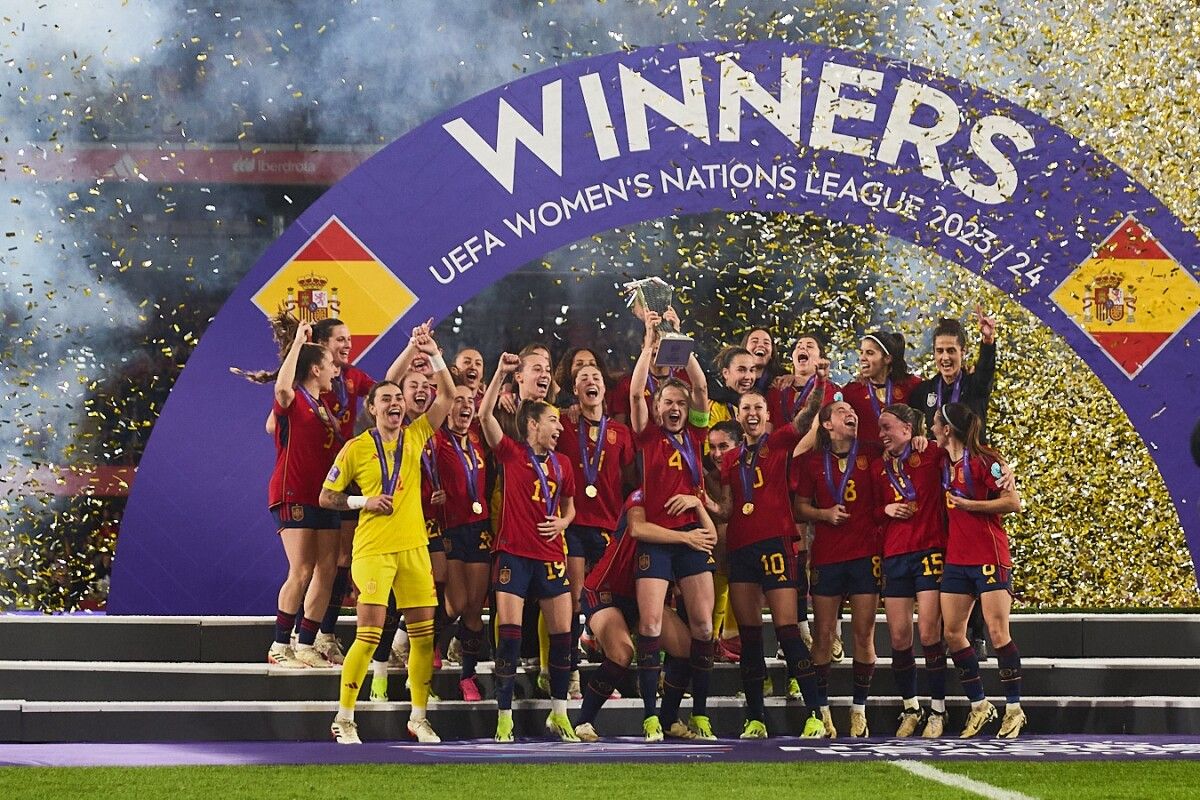 La Selección Española, campeona de la UEFA Women's Nations League