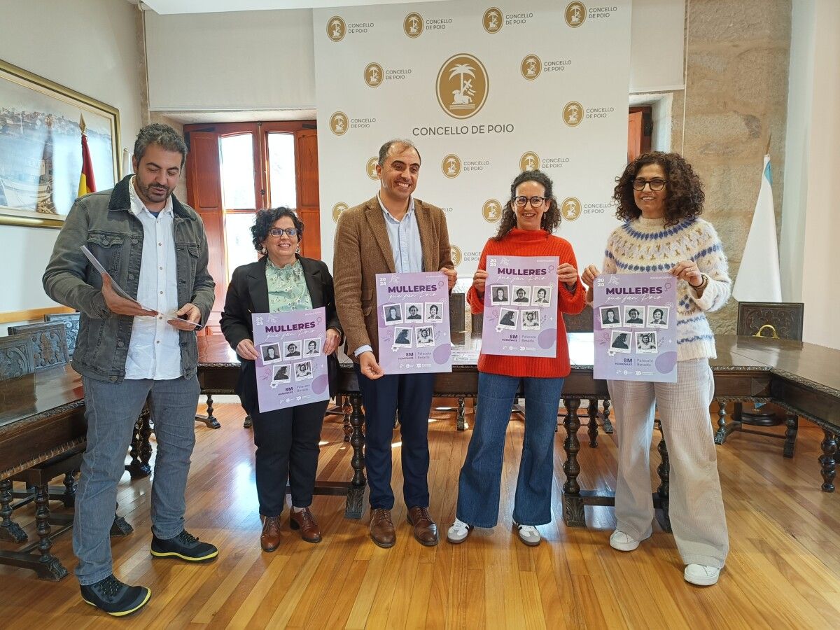 Presentación del documental "Mulleres que fan Poio, as que abriron camiño"