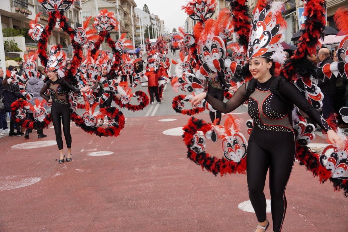 Desfiles en Sanxenxo do Entroido 2024