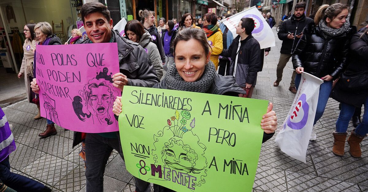 Manifestación de la CIG por el 8M