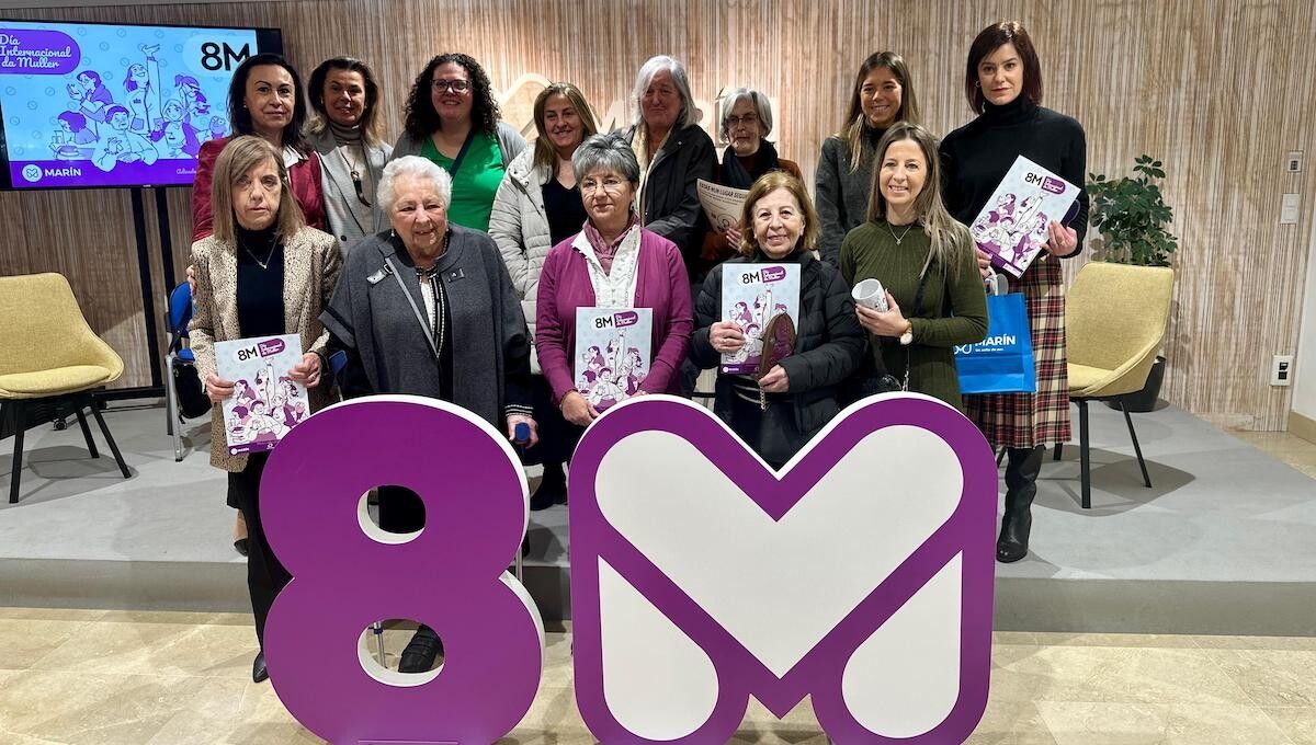 Homenaje a las mujeres farmacéuticas de Marín por el 8M