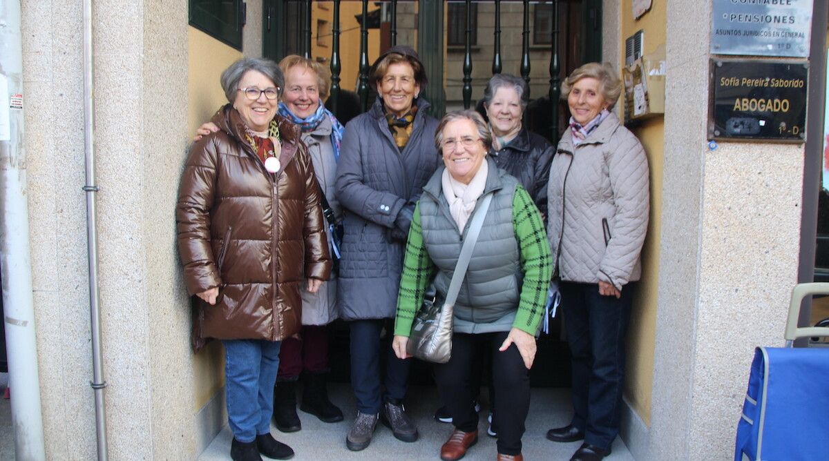 Soutomaior homenajea por el 8M a María 'A das mil flores'