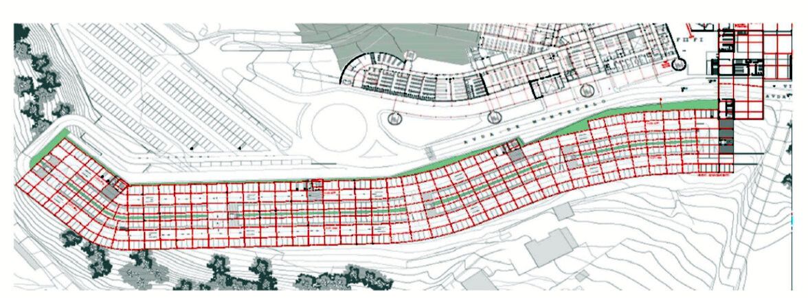 Zona donde se situará el aparcamiento del nuevo Hospital Montecelo