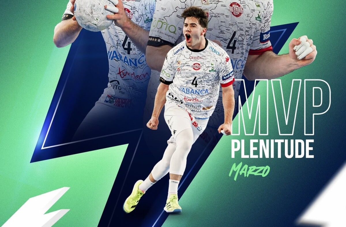 Carlos Álvarez, MVP del mes de marzo en la Liga Asobal