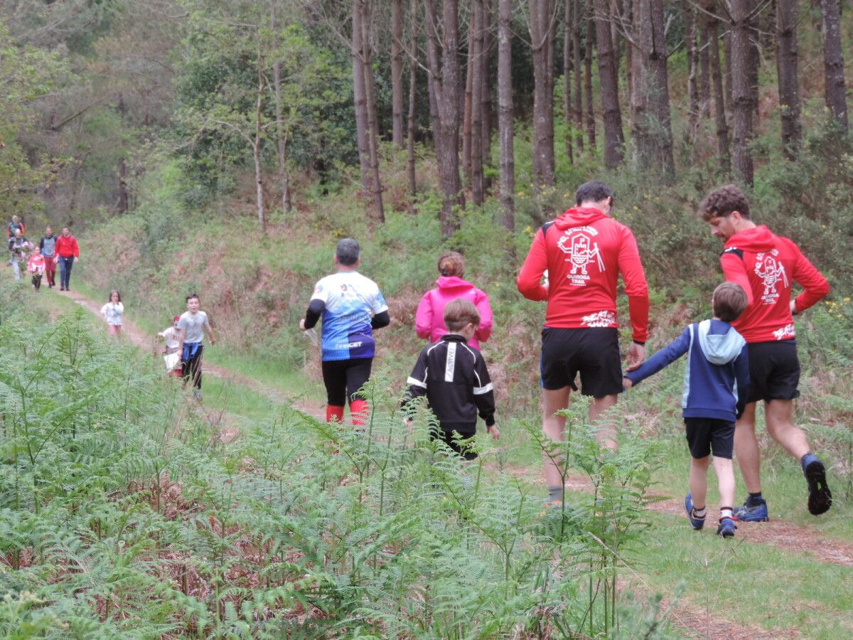 Prueba de orientación deportiva organizada en Caldas de Reis