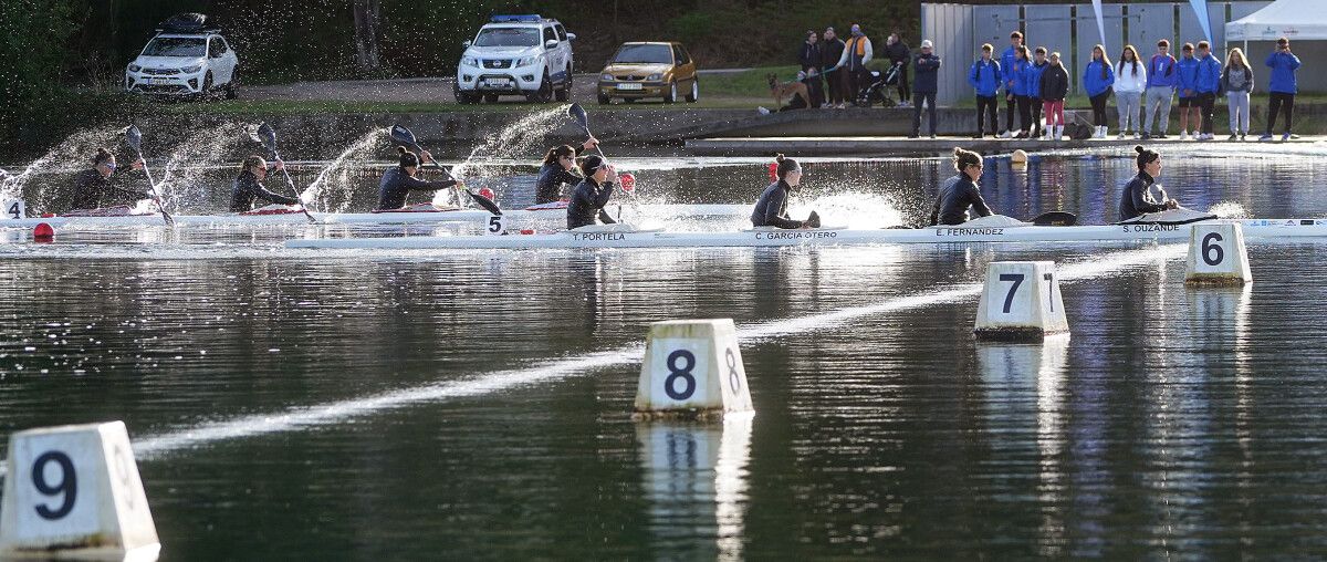 El K-4 500 de Teresa Portela y Carolina García se impone en los Trials Olímpicos de Verducido