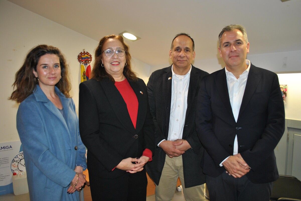 Silvia Junco, Mónica Brenna, Manuel Osorio e Rafa Domínguez