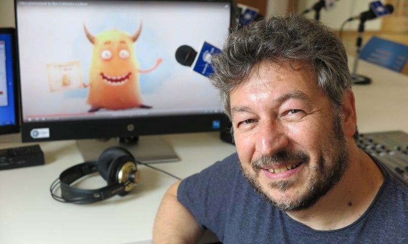 Jorge Costas, creador de 'O monstro e a nena'