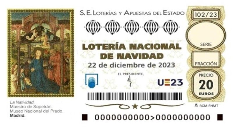 Sorteo Extraordinario Lotería Navidad 2023