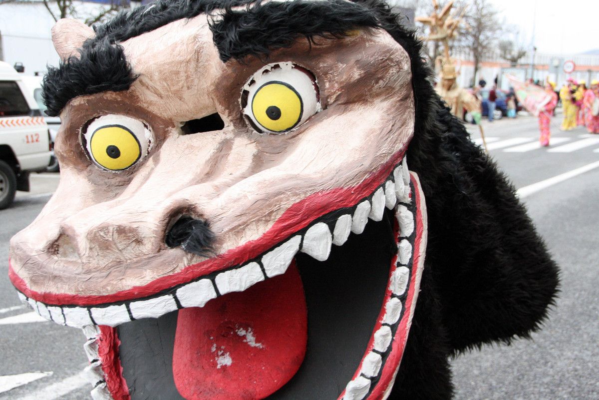 Desfile de carnaval en Marín