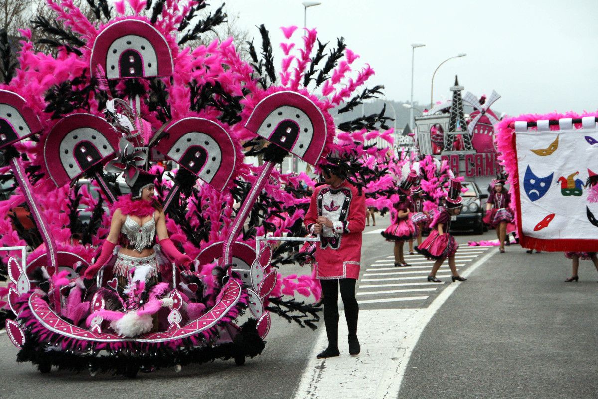 Desfile de carnaval en Marín