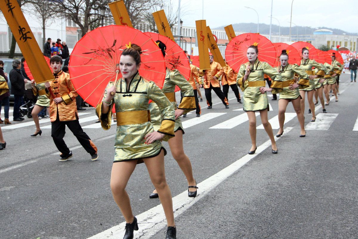 Desfile de carnaval en Marín