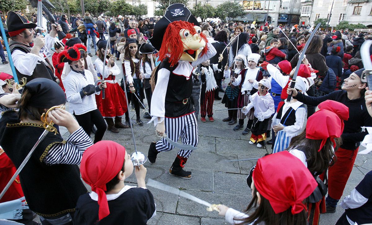 Festa Pirata de Entroido para niños en A Ferrería