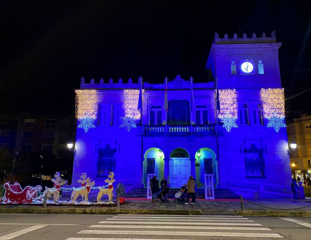 Iluminación de Navidad en Marín 2022